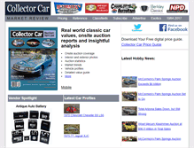 Tablet Screenshot of collectorcarmarket.com